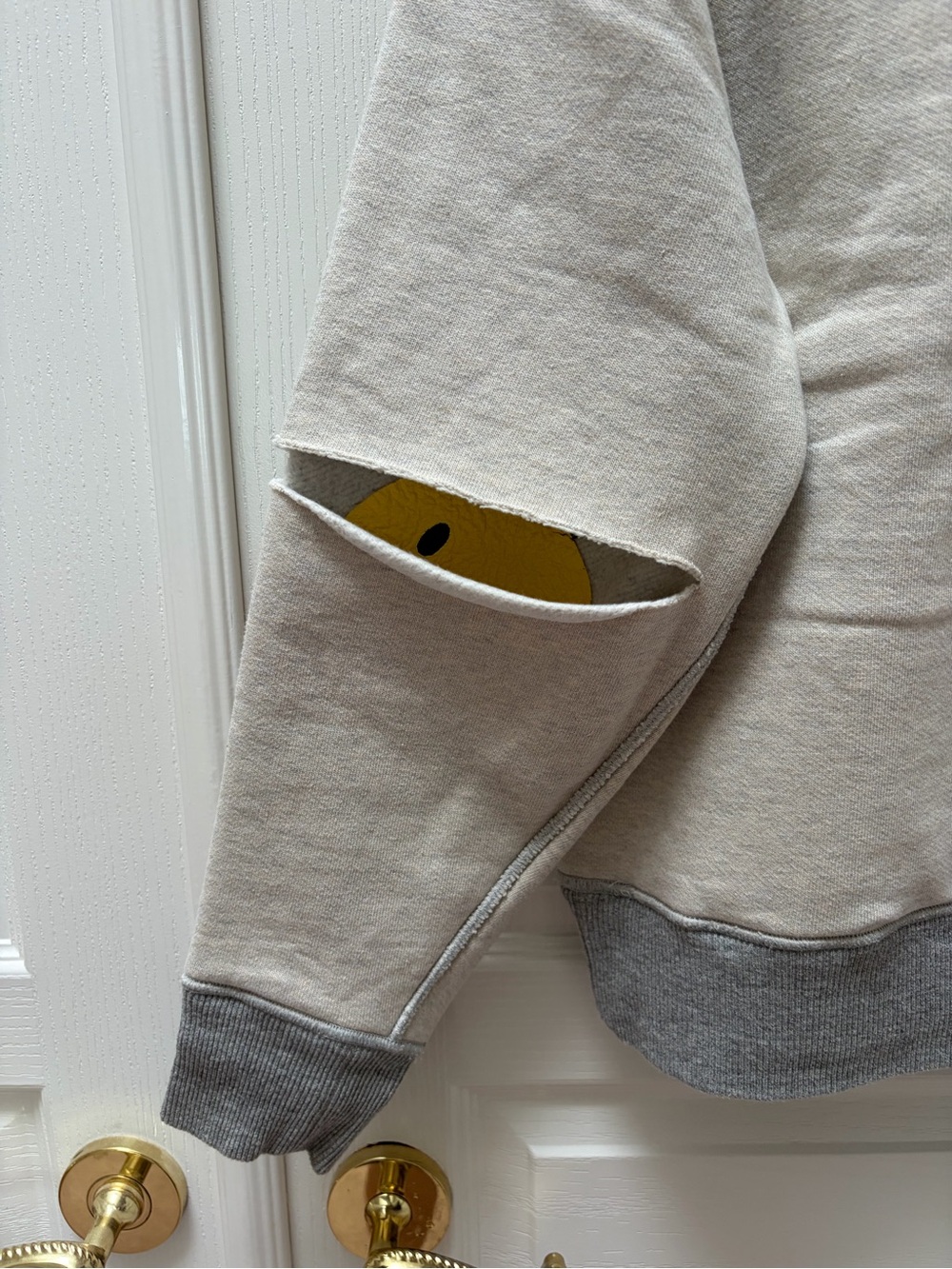 KAPITAL Reversible Elbow-Rip Sweat CONEYBOWY - Picture 4 of 6